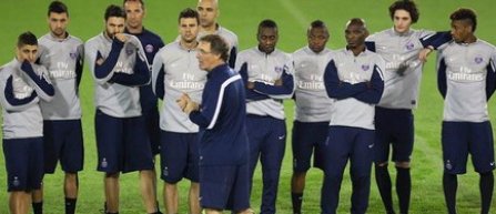 Paris SG se antreneaza la Doha